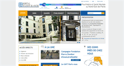 Desktop Screenshot of ch-maison-blanche.fr